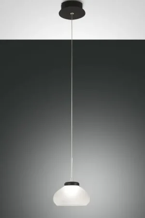 Fabas Luce Arabella Hanglamp LED Zwart, 1-licht Direct Beschikbaar