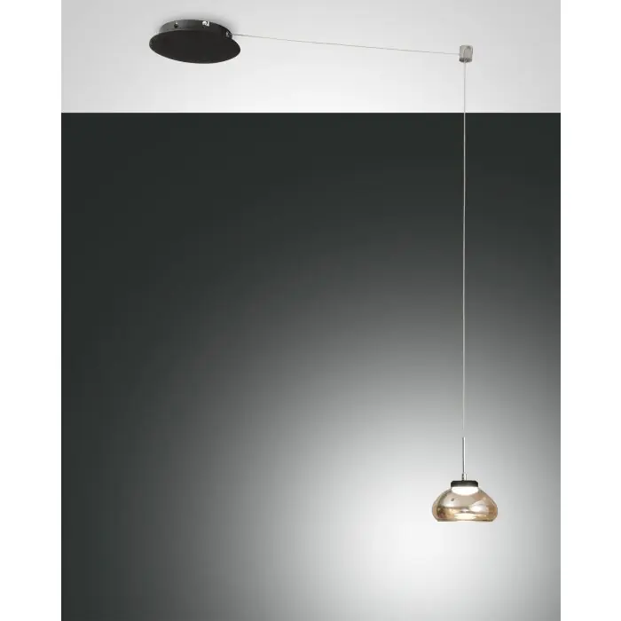 Fabas Luce Arabella Hanglamp LED Zwart, 1-licht Must-Have