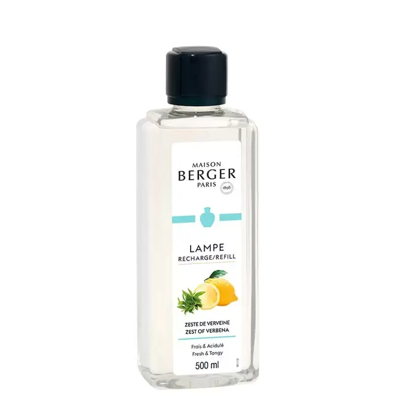 Koop Online Navulling Huisparfum Zest of Verbena 500 ml Zeste de Verveine Lampe Berger Maison Paris