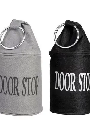 Deurstopper+ring grs/zwt l12b13h28 Shop Nu