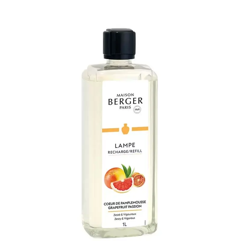 Navulling Huisparfum Grapefruit Passion 1 liter Coeur de Pamplemousse Lampe Berger Maison Paris Flitsaanbieding