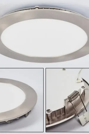 Populair Finsrud Inbouw verlichting LED Nikkel mat, 1-licht