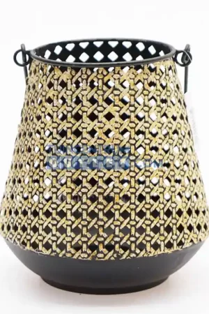 Windlicht webbing jules d17.5h19cm Nu Kopen