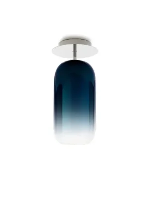 Artemide Gople Mini Plafondlamp Aluminium, 1-licht Direct Verzonden