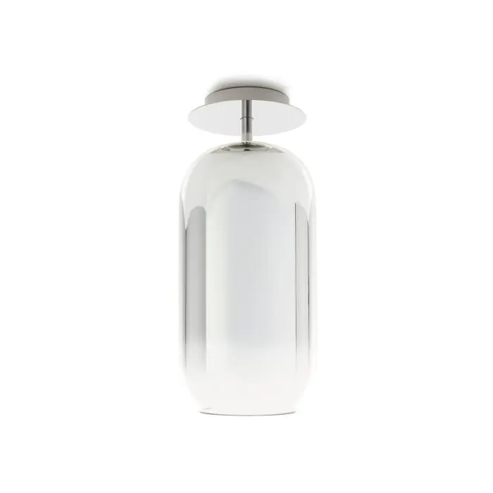 Artemide Gople Plafondlamp Aluminium, 1-licht Express Levering