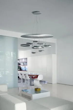 Artemide Mercury Mini Hanglamp LED Chroom, 1-licht Goedkoop