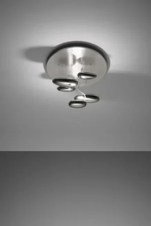 Artemide Mercury Mini Plafondlamp LED Chroom, 1-licht Betrouwbaar