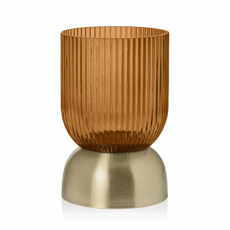 Snelle Levering Sfeerlicht Lois amber 19cm