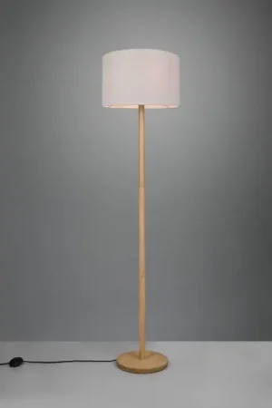 Bestseller Trio Korba Staande lamp Bruin, 1-licht