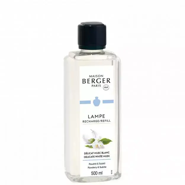 Lampe Berger Huisparfum 500ml Délicat Musc Blanc / Delicate White Musk Aanbieding