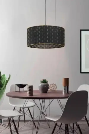 Aanbieding Eglo-Leuchten MARASALES Hanglamp Zwart, 1-licht