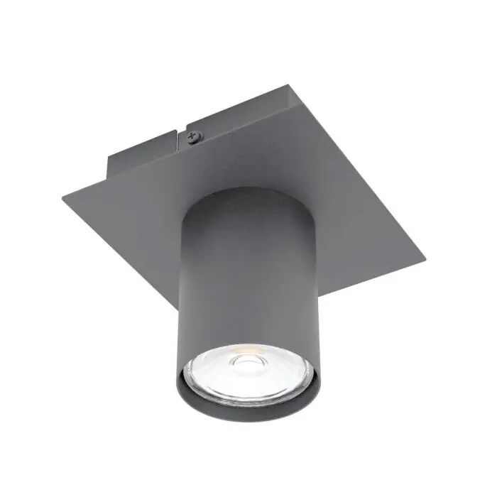 Nieuw Eglo-Leuchten VALCASOTTO Plafondlamp LED Zwart, 1-licht