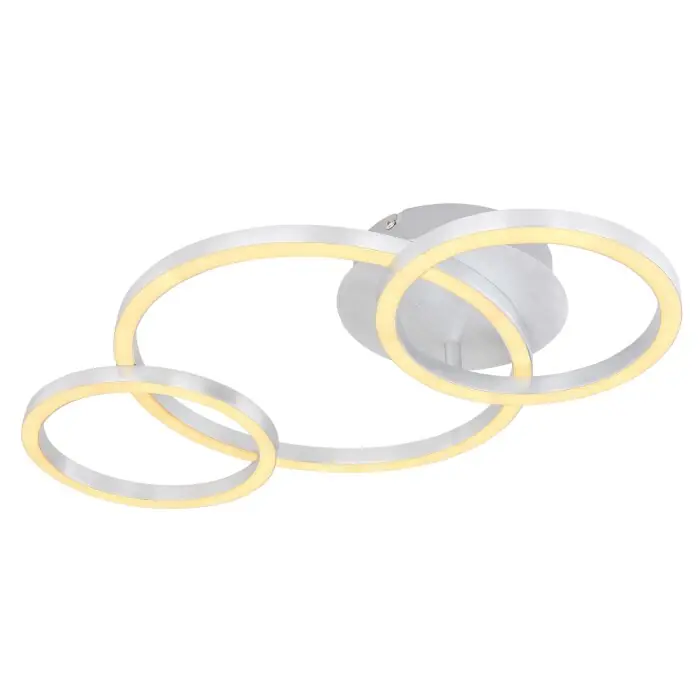 Globo REGGY Plafondlamp LED Aluminium, 1-licht Superprijs
