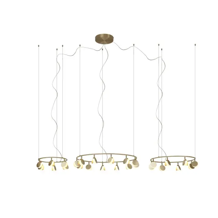 Mantra SHELL Hanglamp LED Goud, 26-lichts Koop Online