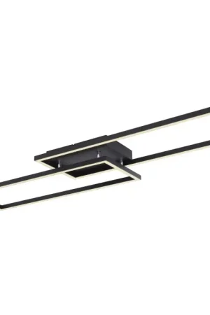 Aanbieding Globo TATJANA Plafondlamp LED Zwart, 1-licht