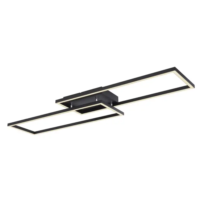 Aanbieding Globo TATJANA Plafondlamp LED Zwart, 1-licht