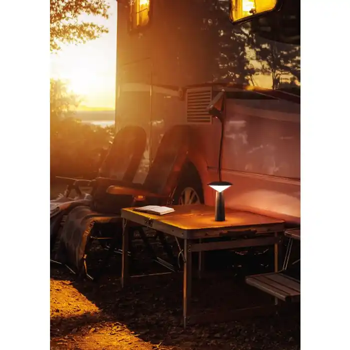FHL-easy Pinto Tafellamp voor buiten LED Zwart, 1-licht Premium