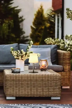 FHL-easy Garden Tafellamp voor buiten LED Antraciet, 1-licht, Kleurwisselaar Snelle Levering
