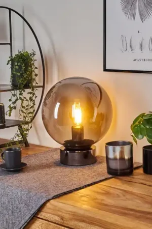 Vilmar Tafellamp Chroom, 1-licht Speciale Aanbieding