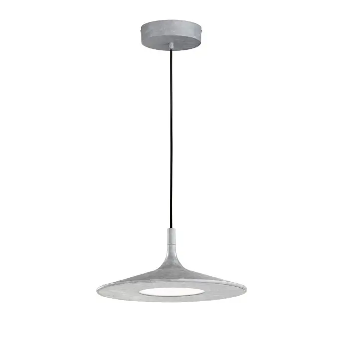 Veilige Betaling SCHÖNER-WOHNEN-Kollektion Slim Hanglamp LED Grijs, 1-licht