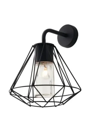 Lutec Mandala Muurlamp Antraciet, 1-licht Nieuw