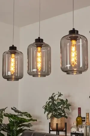 Aanbieding Chiedent Hanglamp Zwart, 3-lichts