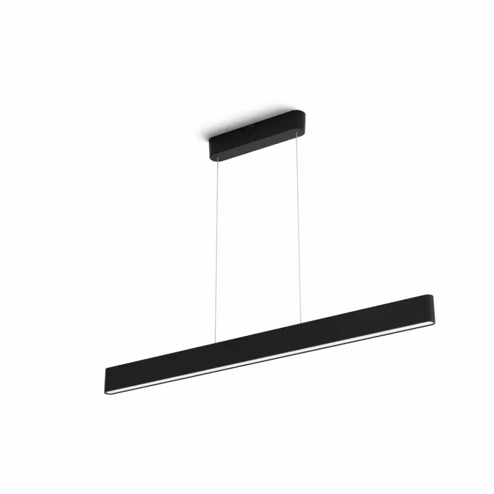 Uitverkoop Philips Hue White & Color Ambiance Ensis Hanglamp LED Zwart, 2-lichts, Kleurwisselaar