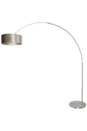 Steinhauer Sparkled Light Staande lamp Staal geborsteld, 1-licht Beste Prijs