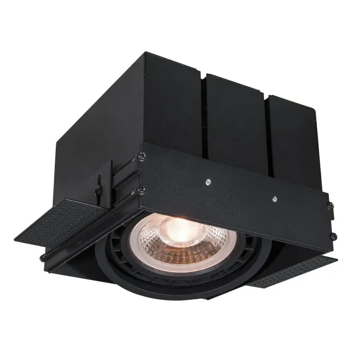Lucide TRIMLESS Inbouw verlichting Zwart, 1-licht Weekendaanbieding