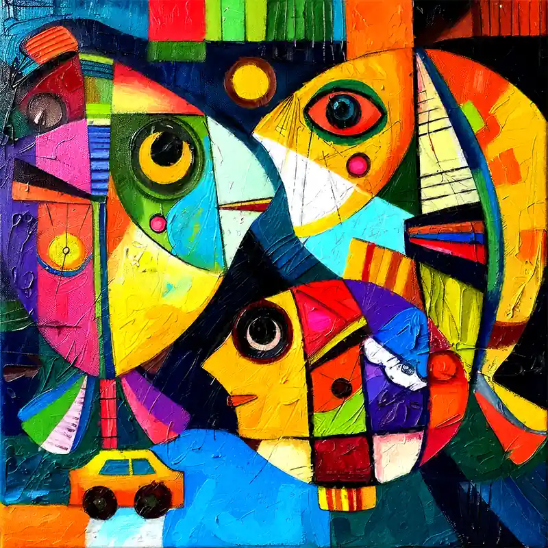 Gereduceerde Prijs Serie Cubism