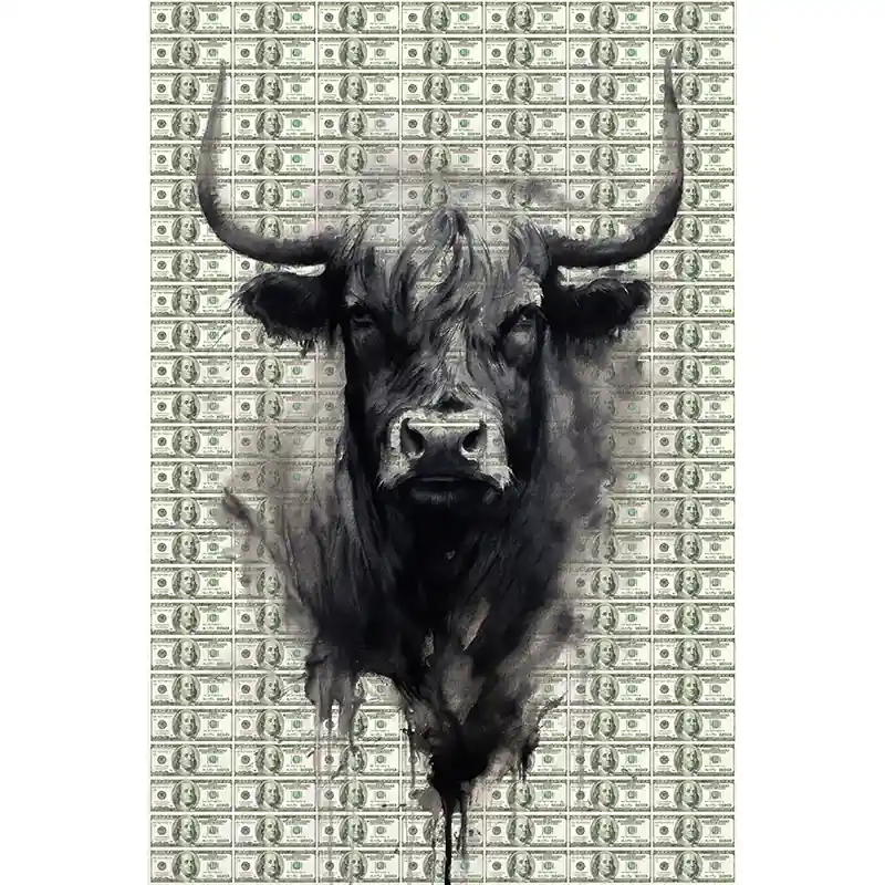 Betrouwbaar Stier & dollars