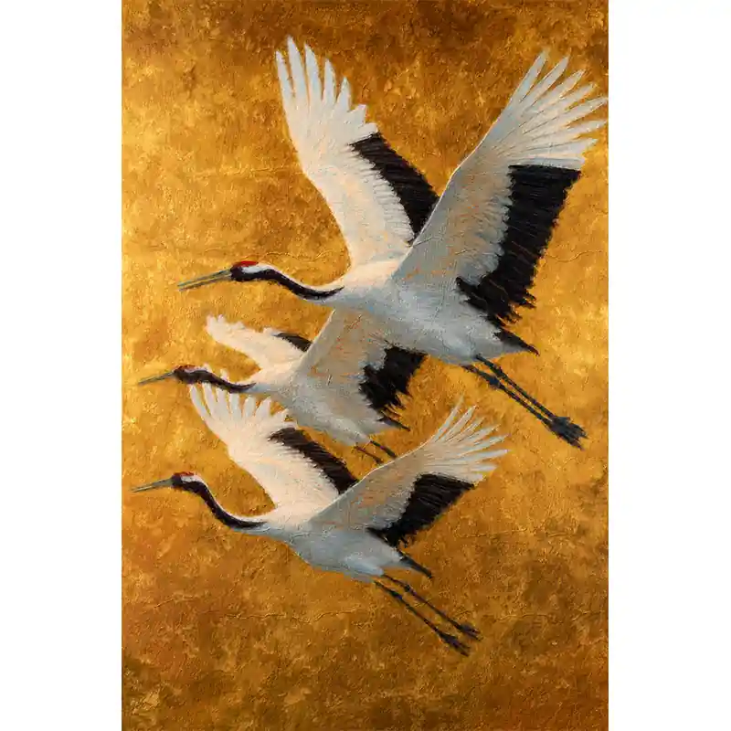 Drie kraanvogels Actieprijs