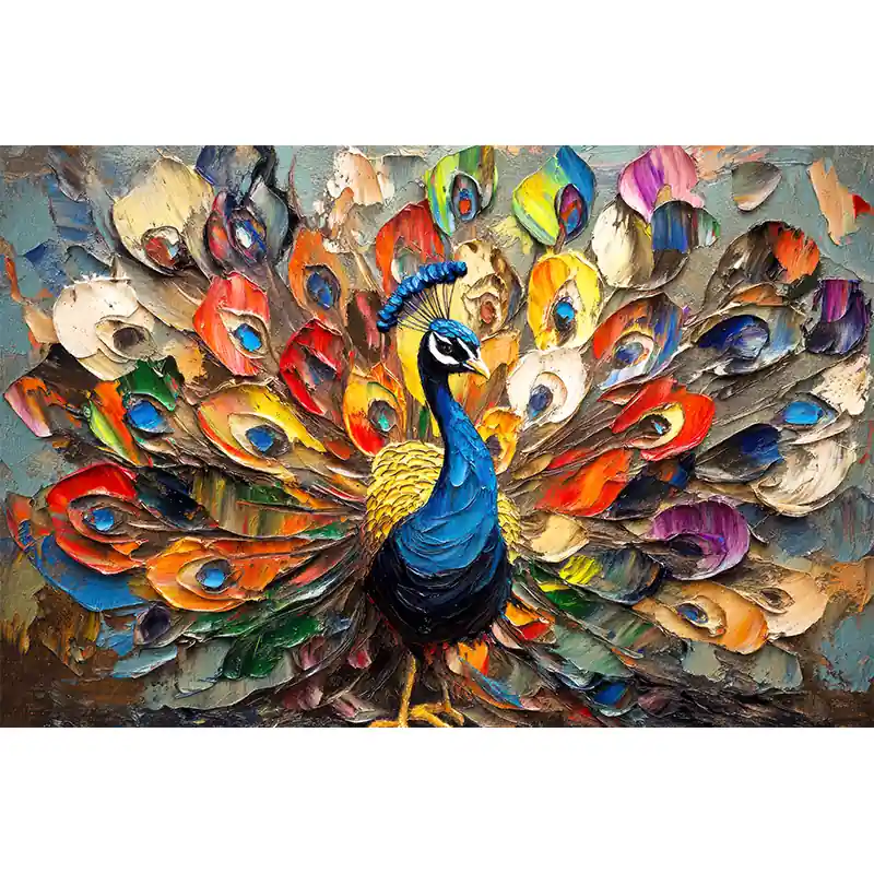 Schilderij Pauw Art Must-Have