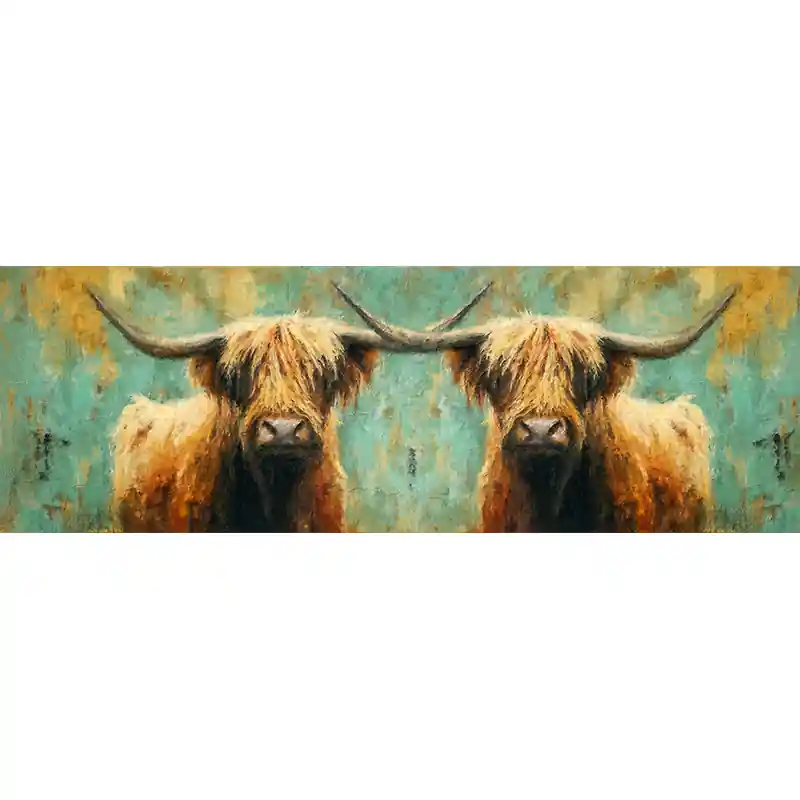 Alleen Vandaag Schotse Hooglanders Koppel