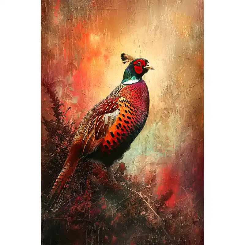 Fazant kunst Speciale Aanbieding