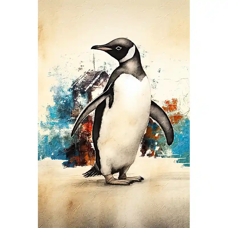 Rechtstreeks Van De Fabrikant Penguin schilderij