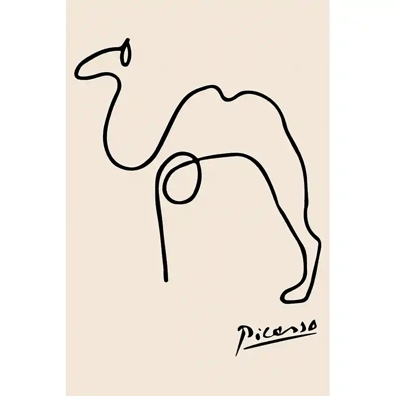Direct Beschikbaar Schets van een kameel - Picasso