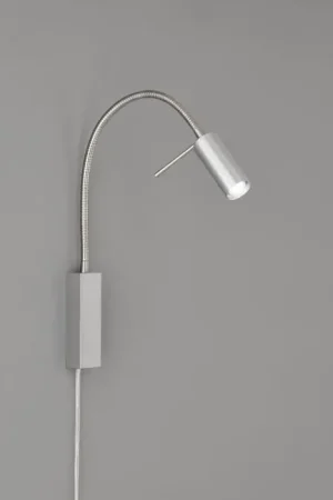 Dagaanbieding Fischer-Honsel River Tafellamp LED Nikkel mat, 1-licht