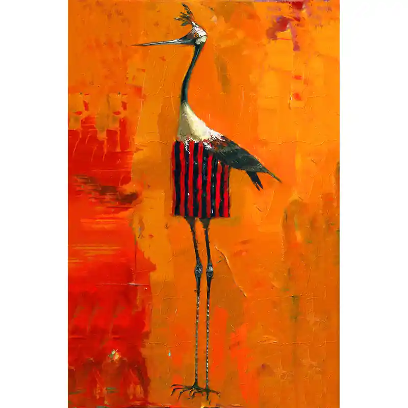 Ooievaar figuratif Aanbieding