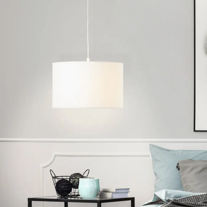 Populair Brilliant Esher Hanglamp Zilver, 1-licht