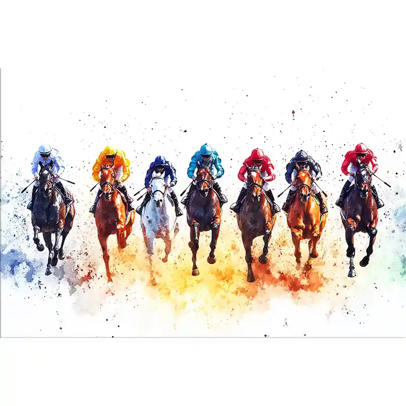 Polo schilderij Bestseller