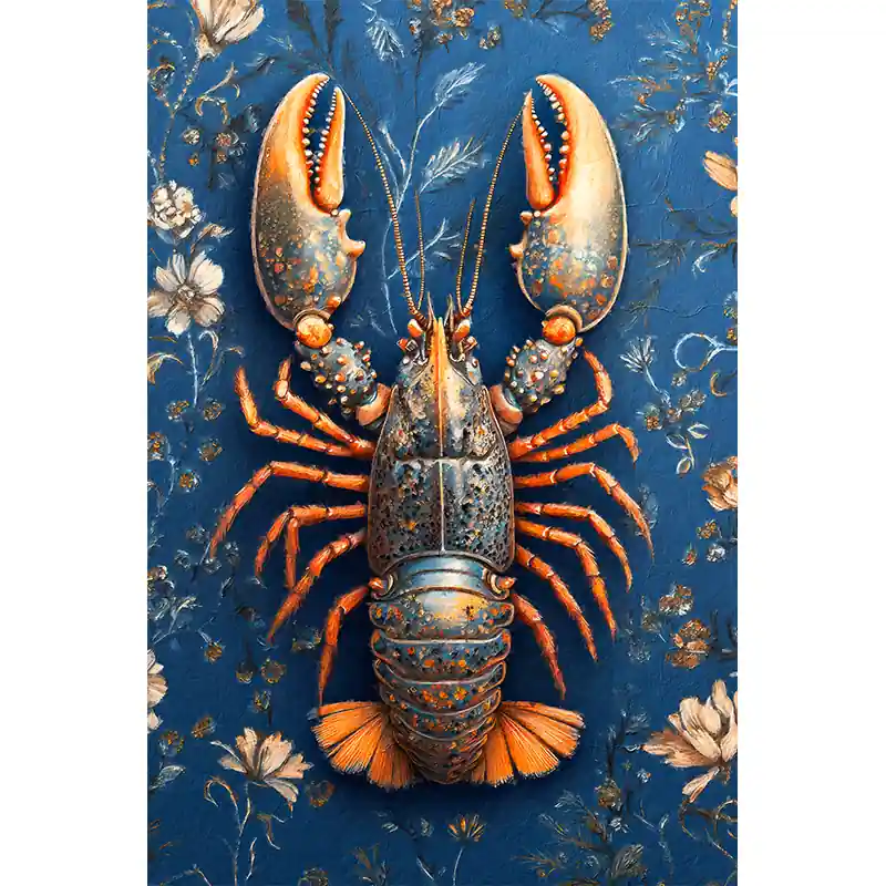 Nu Kopen Lobster in Delfts stijl