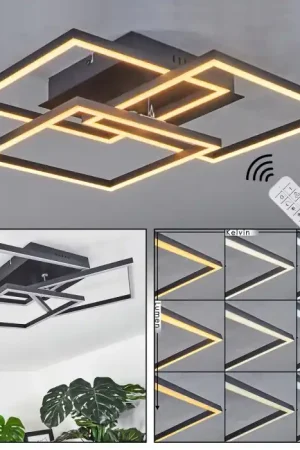 Aanbieding Oberegg Plafondlamp LED Wit, 1-licht, Afstandsbediening