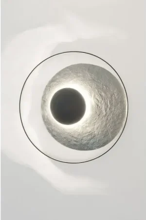 Koopje Holländer SATELLITE Muurlamp Zwart, Zilver, 3-lichts