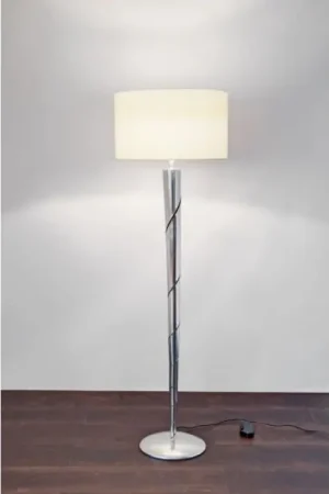 Holländer INNOVAZIONE Staande lamp Zilver, Wit, 1-licht Finale Uitverkoop