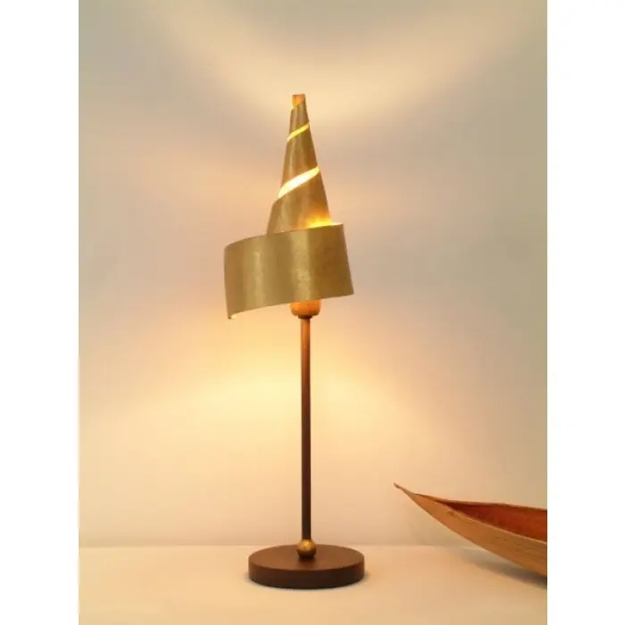 Flitsaanbieding Holländer INNOVAZIONE Tafellamp Bruin, Goud, 1-licht