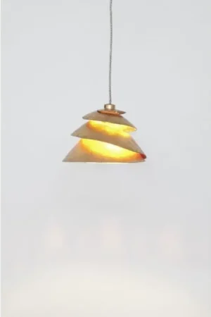 Holländer SNAIL Hanglamp Goud, 1-licht Goedkoop