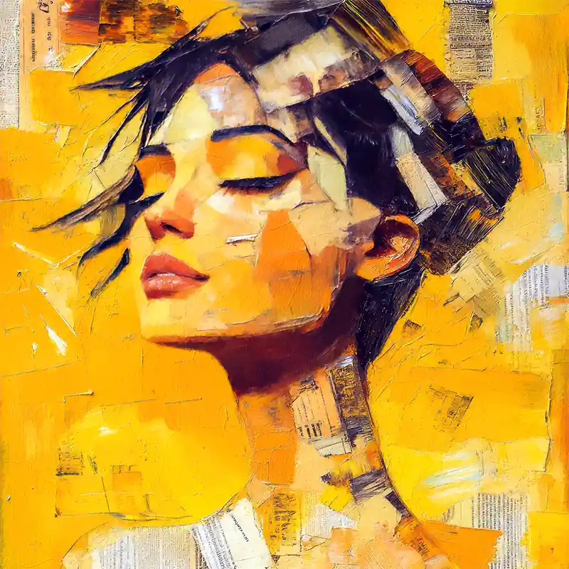 Vrouw en kunst Snelle Levering