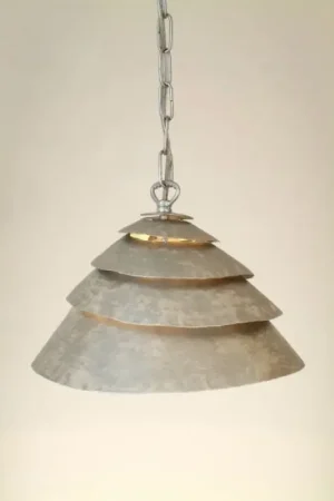 Actieprijs Holländer SNAIL ONE Hanglamp Zilver, 1-licht