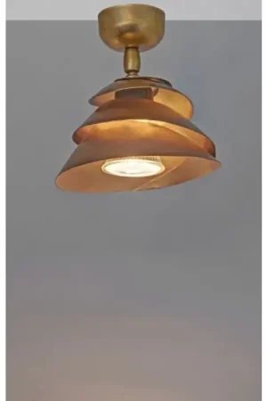 Alleen Vandaag Holländer SNAIL Plafond straler Goud, 1-licht